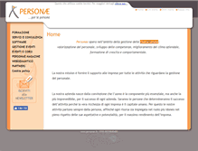Tablet Screenshot of personae.it